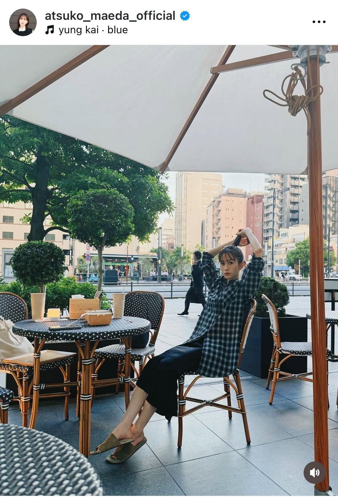 前田敦子のインスタグラムから