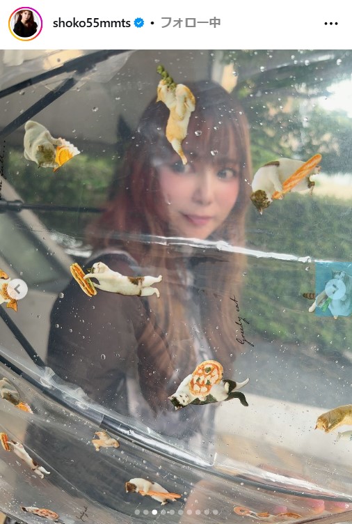 中川翔子のインスタグラムから
