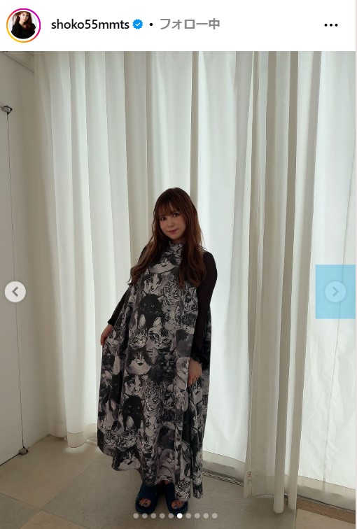 中川翔子のインスタグラムから