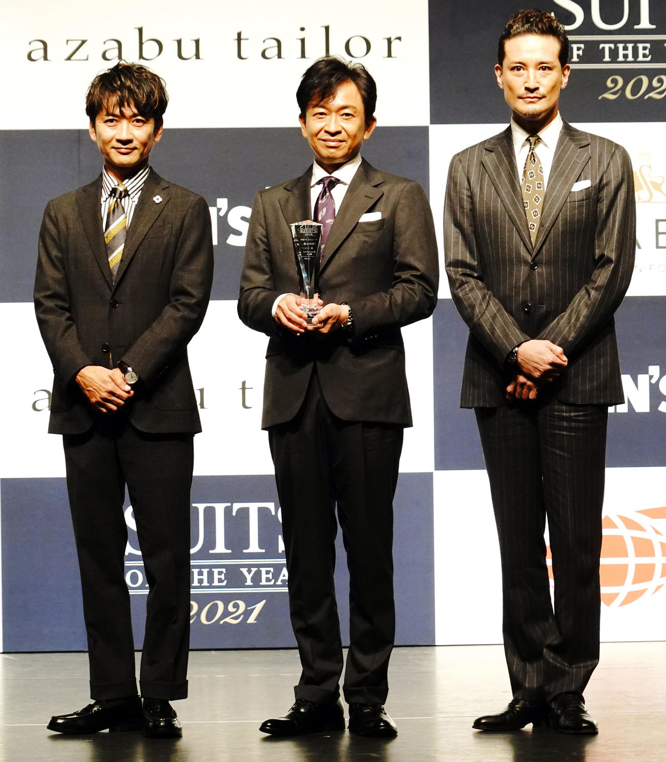 TOKIO国分太一、城島茂、松岡昌宏（2021年11月撮影）