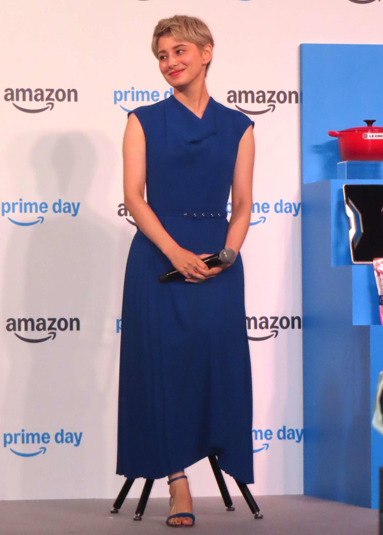 「Amazon　プライムデー」記者発表会に登壇したホラン千秋