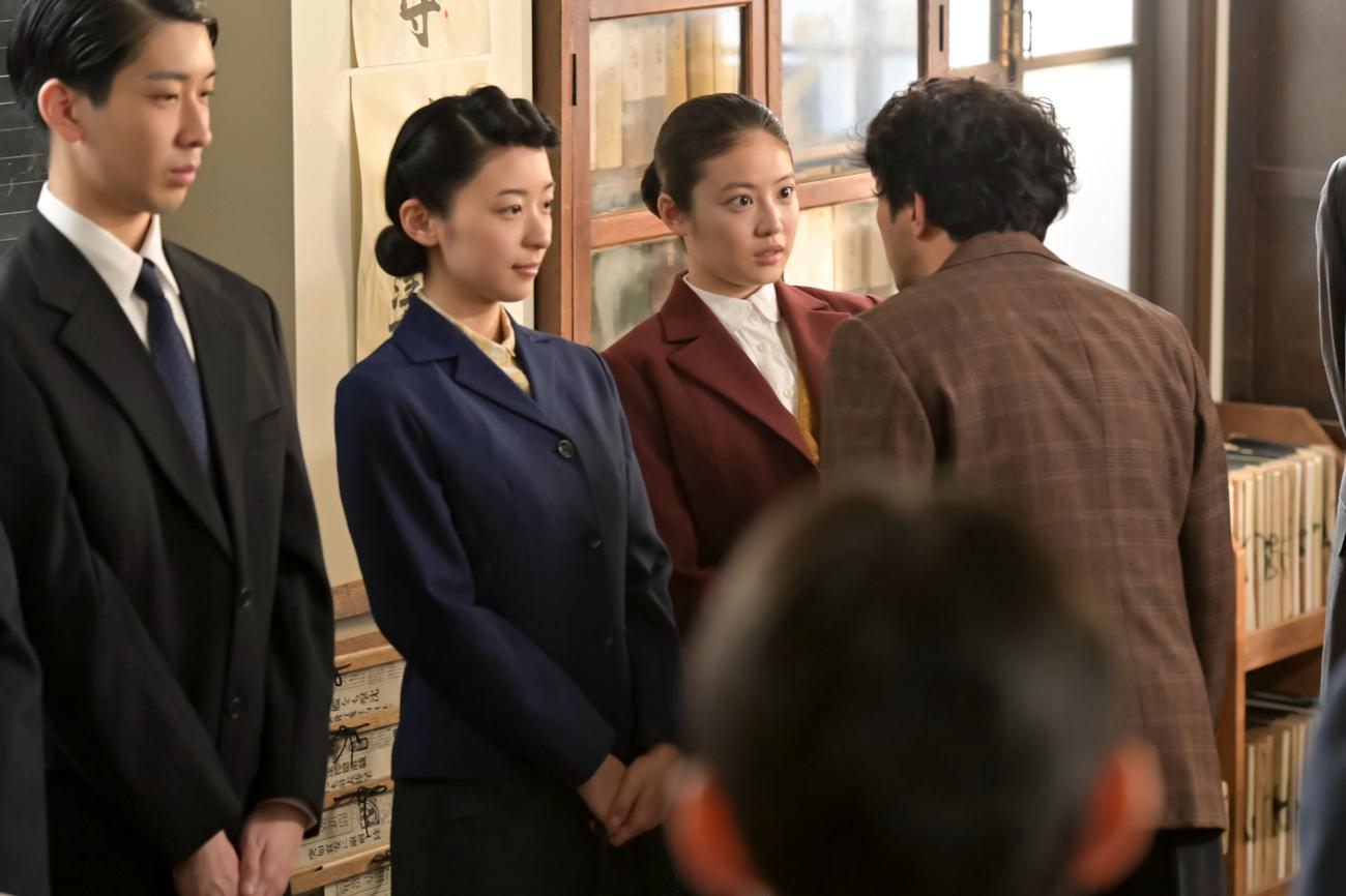 NHK連続テレビ小説「あんぱん」の1場面（C）NHK
