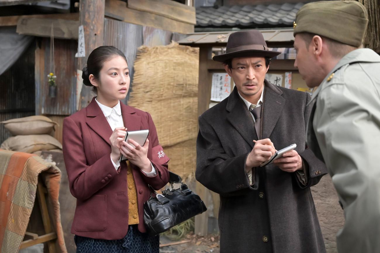 NHK連続テレビ小説「あんぱん」の1場面（C）NHK