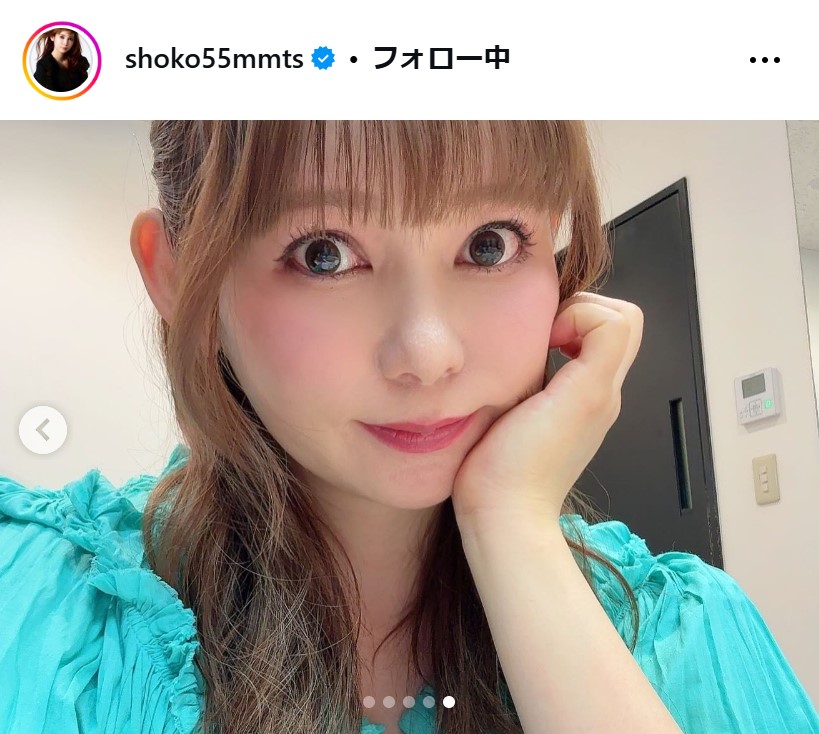 中川翔子のインスタグラムから