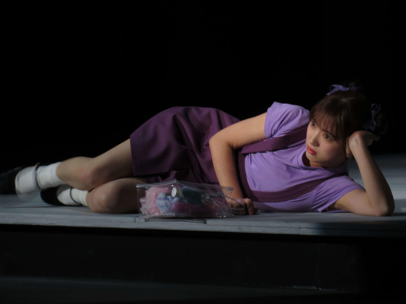 ミュージカル「ブラック・ジャック」でピノコを演じる矢吹奈子