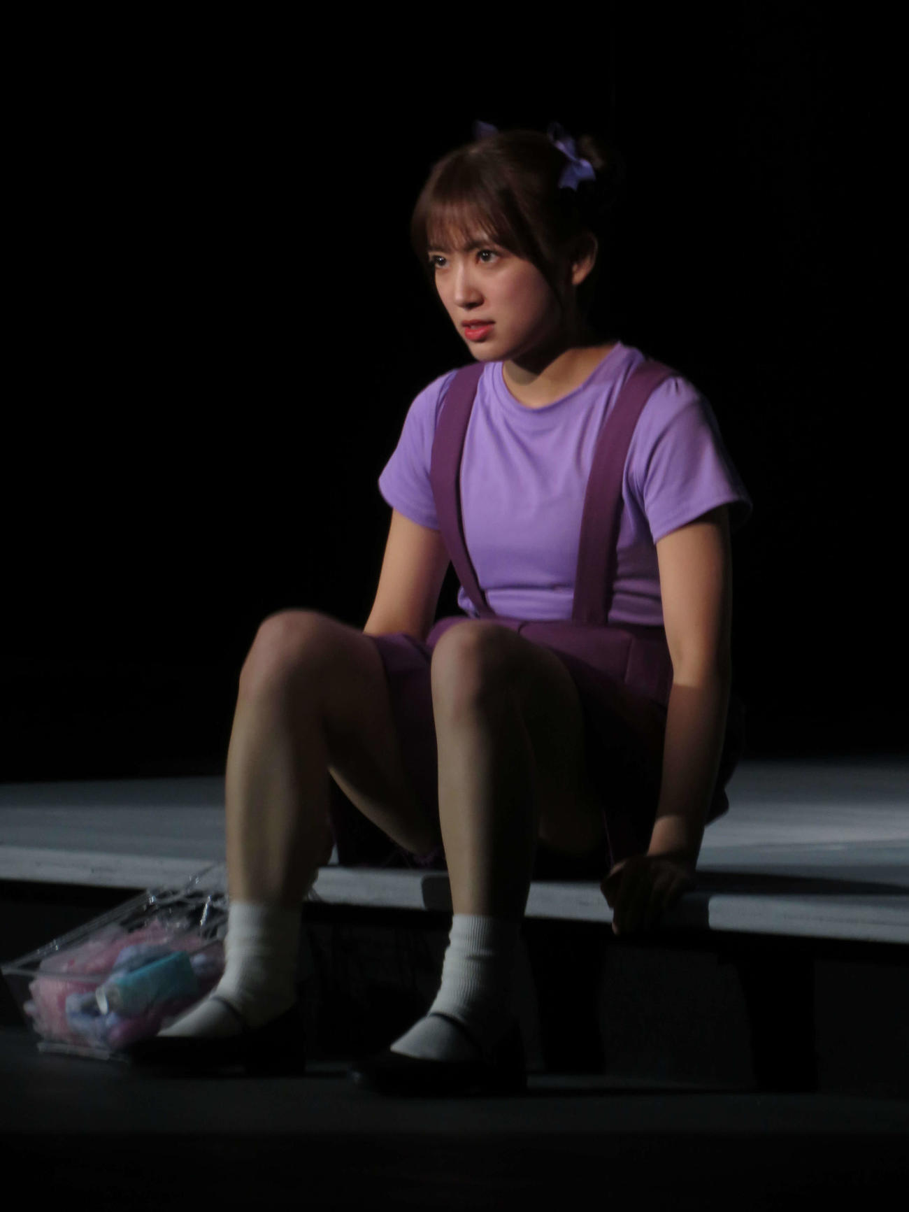 ミュージカル「ブラック・ジャック」でピノコを演じる矢吹奈子