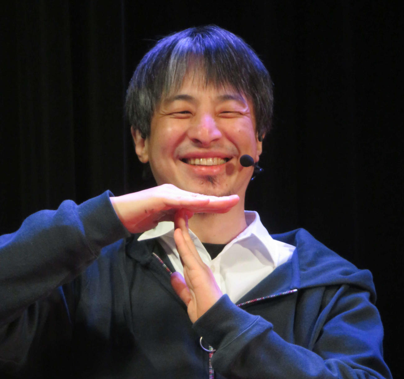 ひろゆき氏（2025年4月撮影）