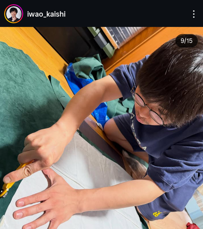 岩男海史のインスタグラムから