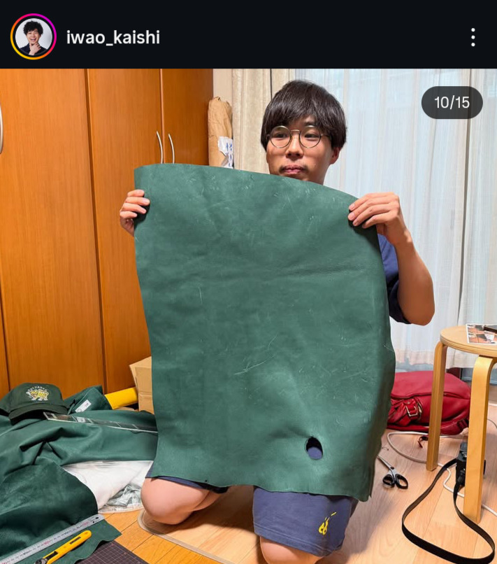 岩男海史のインスタグラムから