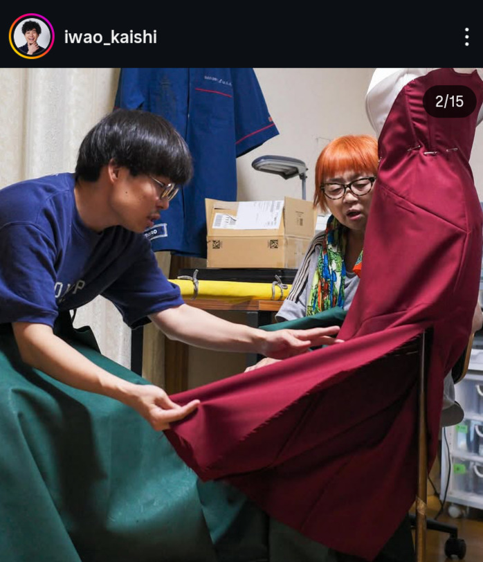 岩男海史のインスタグラムから