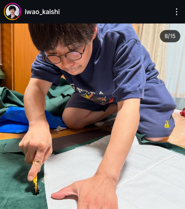 岩男海史のインスタグラムから