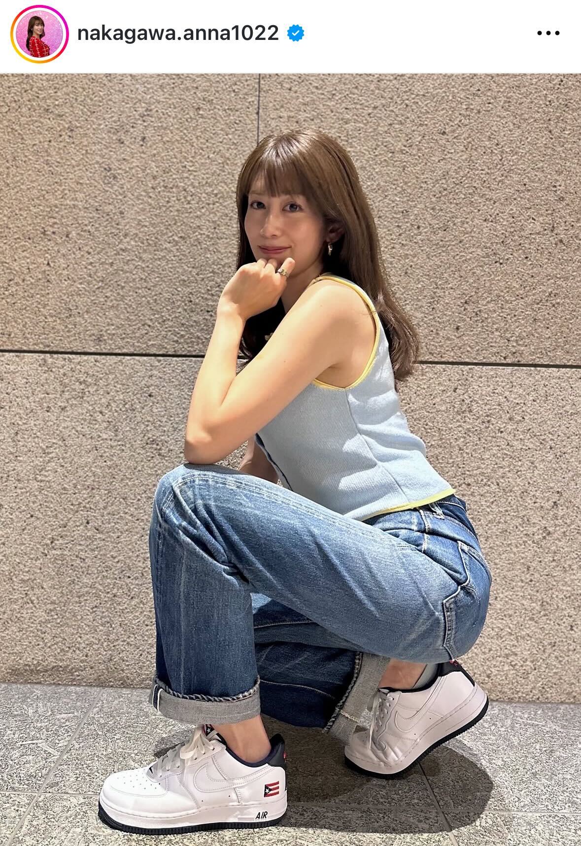 中川安奈のインスタグラムから