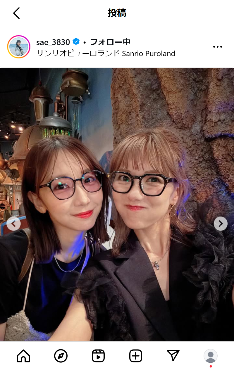 宮澤佐江のインスタグラムから