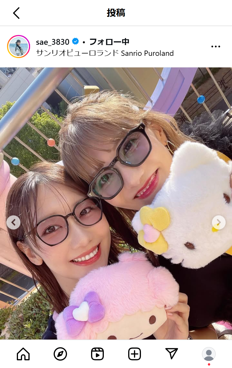宮澤佐江のインスタグラムから