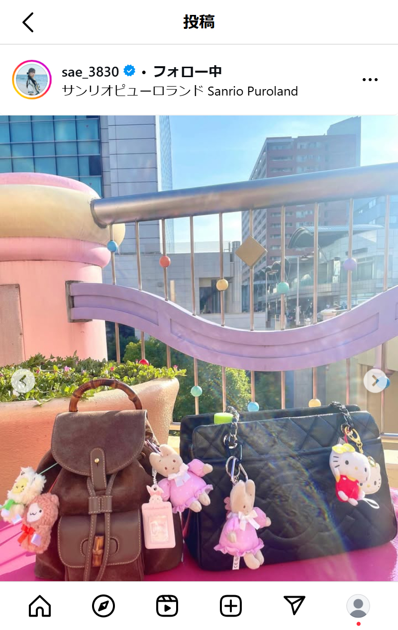 宮澤佐江のインスタグラムから