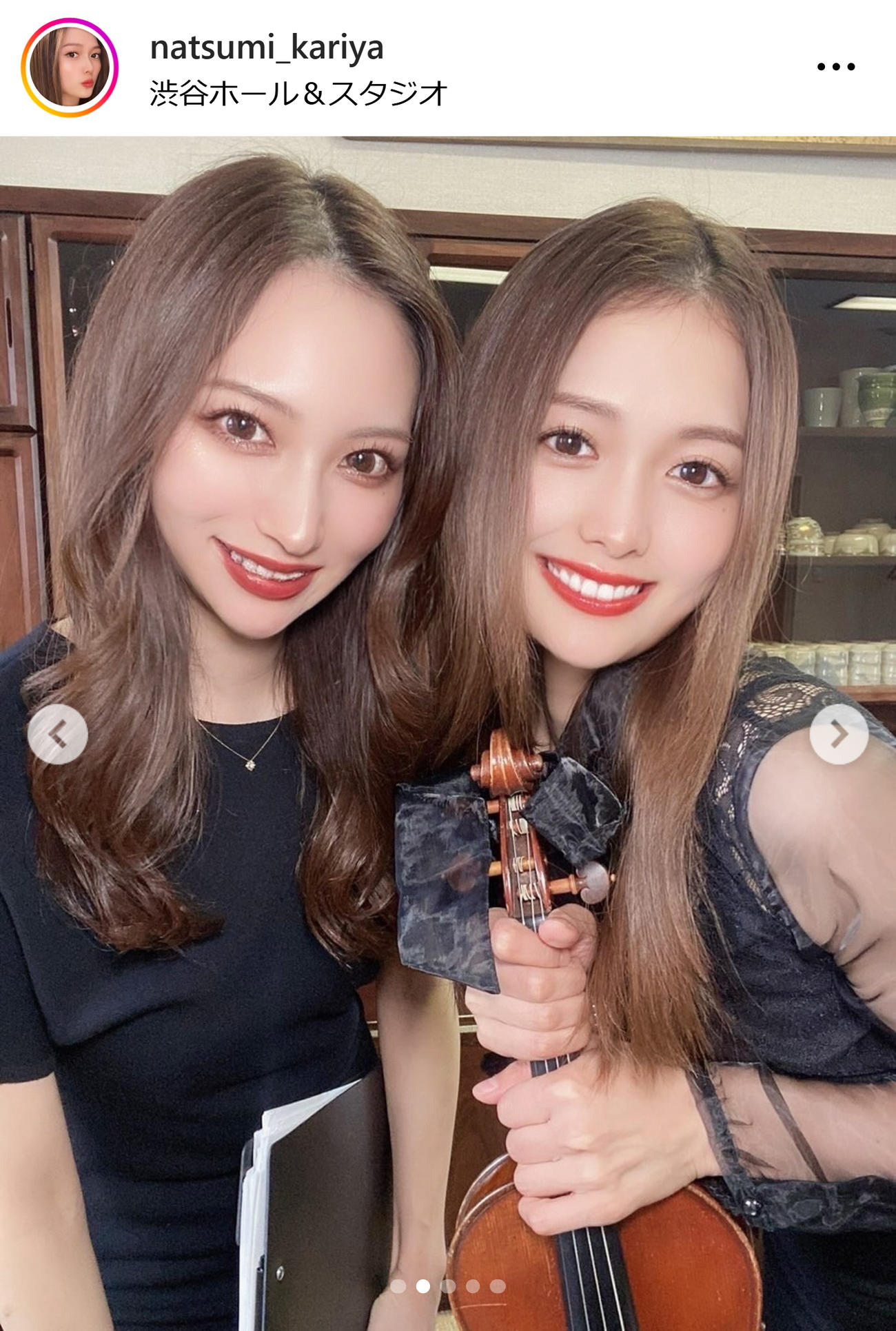 苅谷なつみさんのインスタグラムから