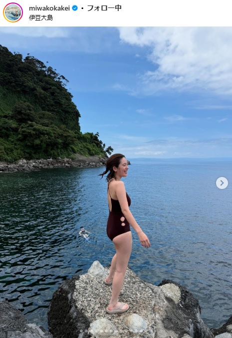 筧美和子のインスタグラムから