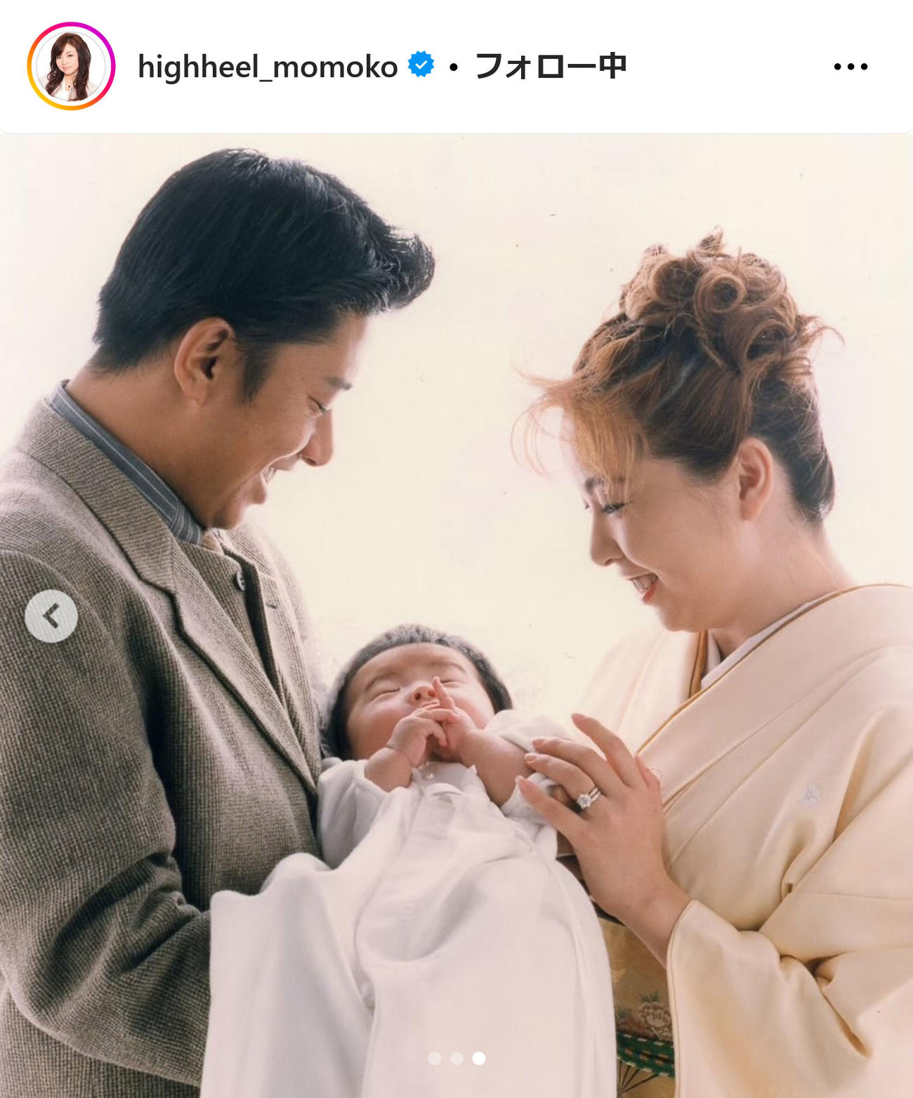 ハイヒール・モモコのインスタグラムから