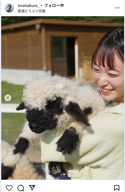 今井春花のインスタグラムから