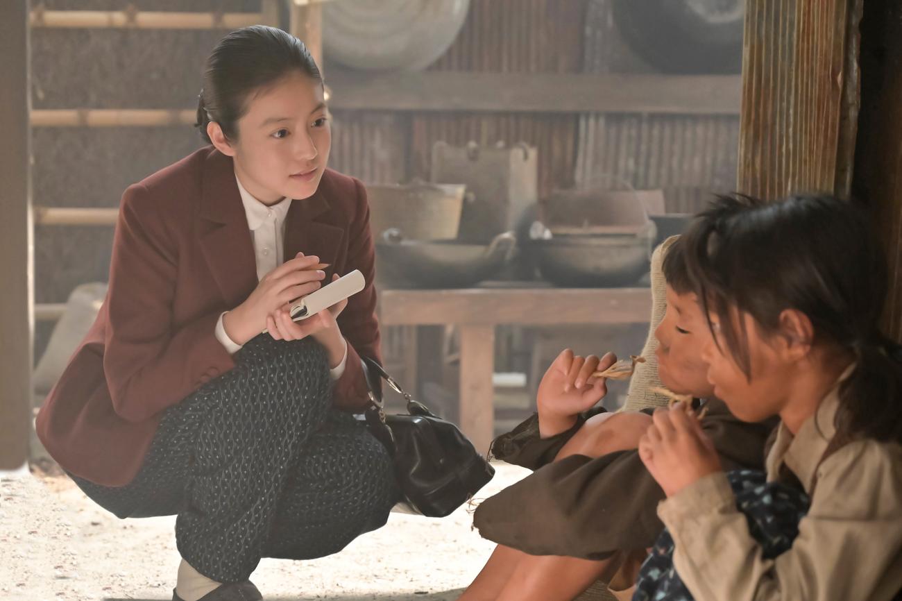 NHK連続テレビ小説「あんぱん」の1場面（C）NHK
