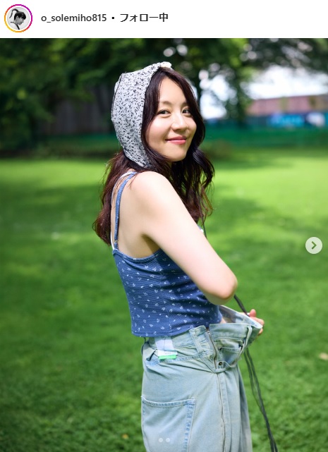 大橋未歩のインスタグラムから