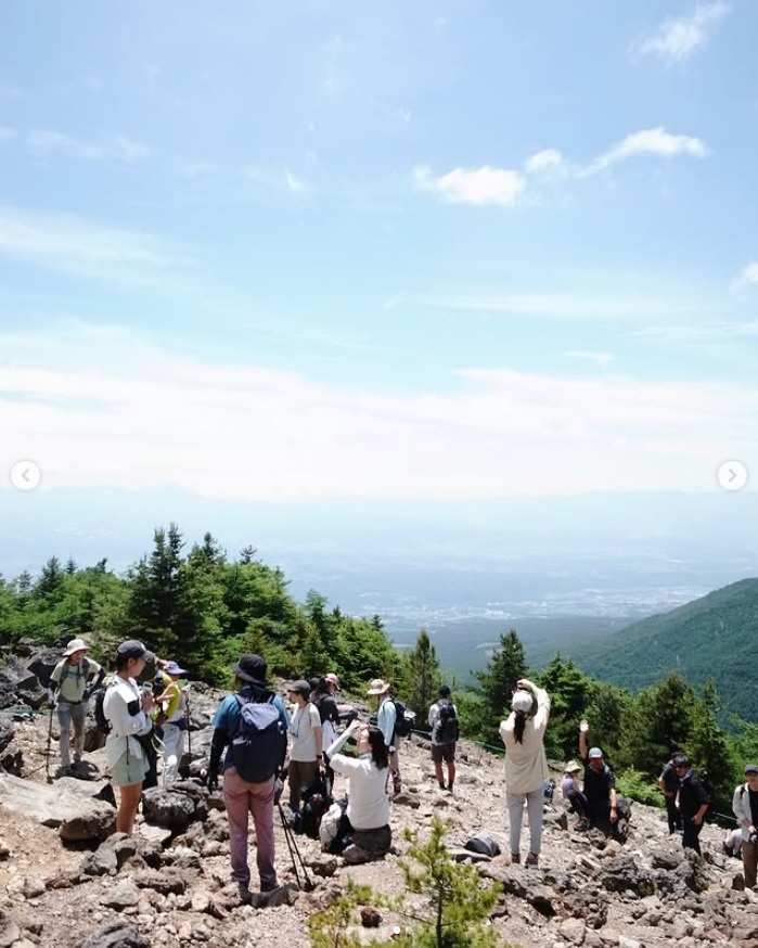 田原可南子のインスタグラムから