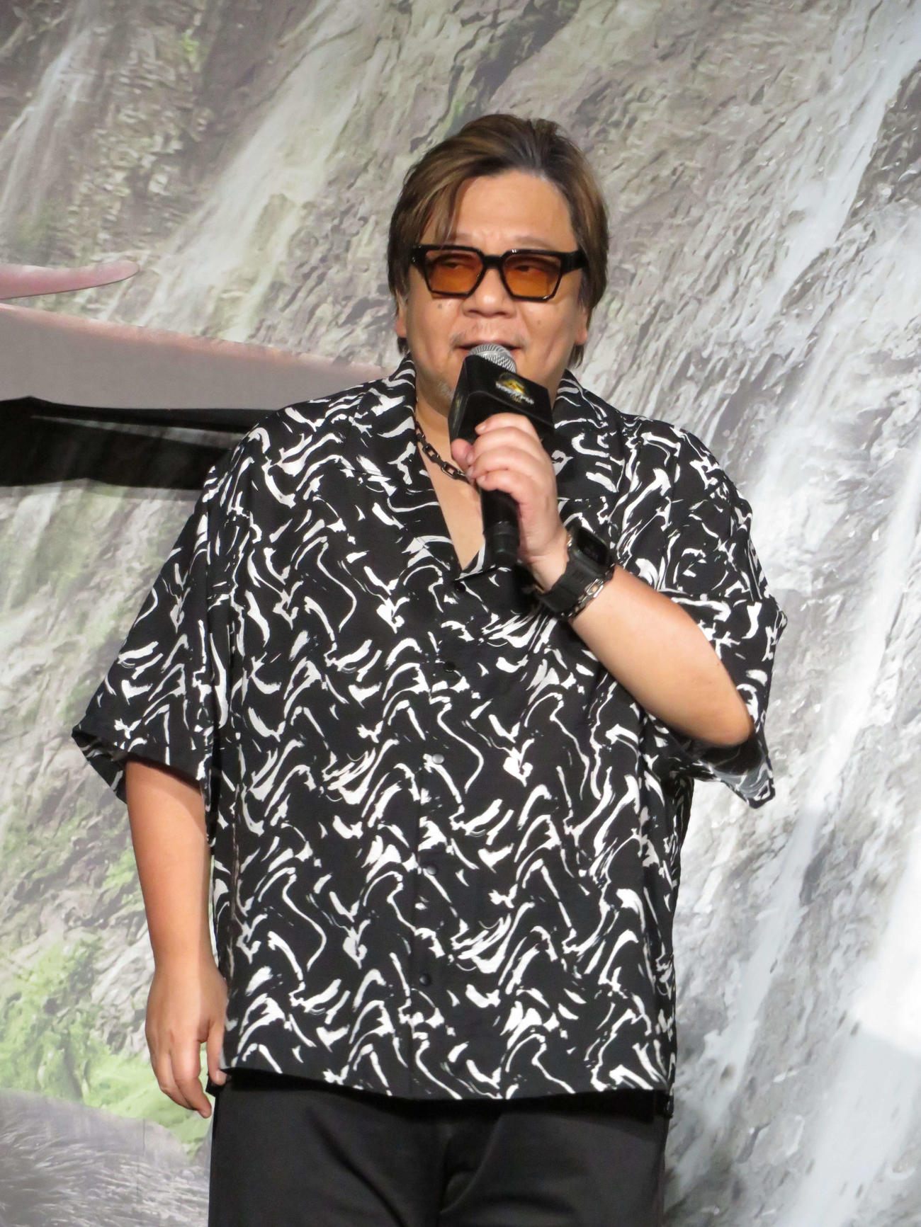 米映画「ジュラシック・ワールド／復活の大地」シリーズ新章始動イベントに登壇した楠大典（撮影・村上幸将）