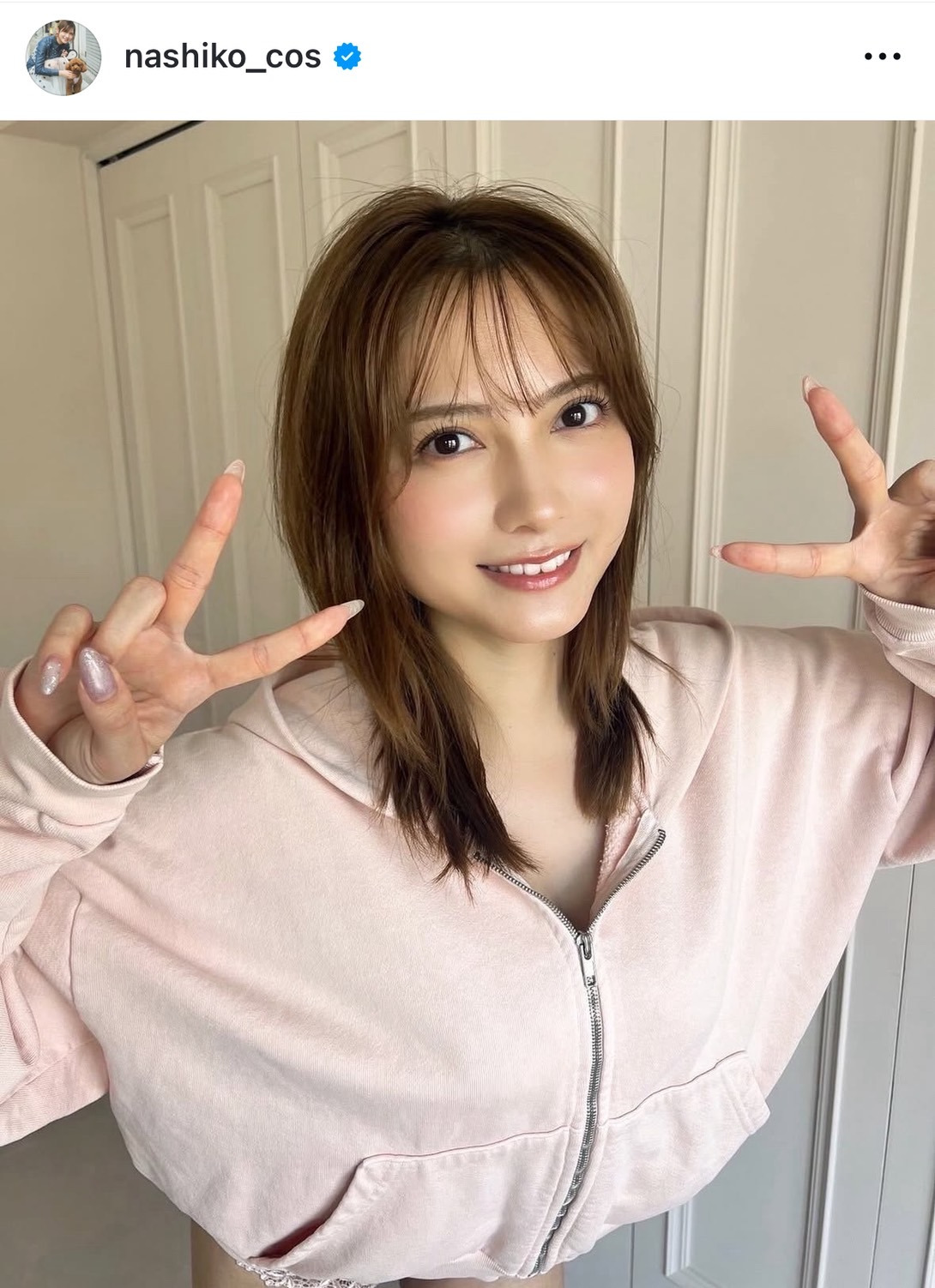 桃月なしこのインスタグラムから