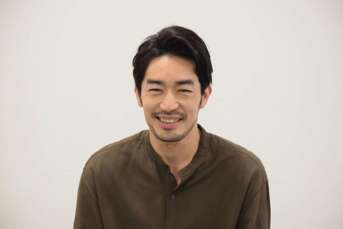 ドラマ「ロンダリング」の取材会に出席した大谷亮平（撮影・阪口孝志）