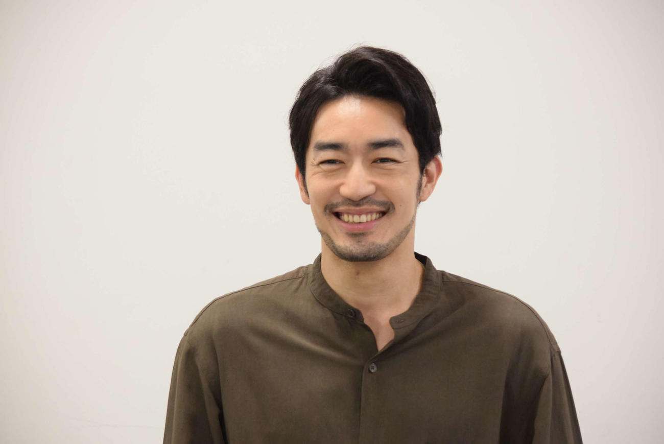 ドラマ「ロンダリング」の取材会に出席した大谷亮平（撮影・阪口孝志）