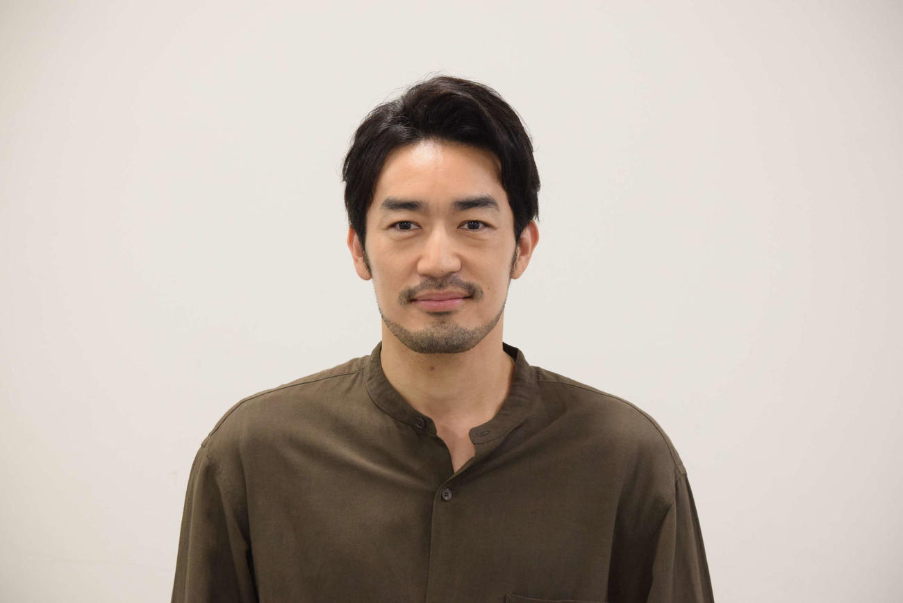 ドラマ「ロンダリング」の取材会に出席した大谷亮平（撮影・阪口孝志）