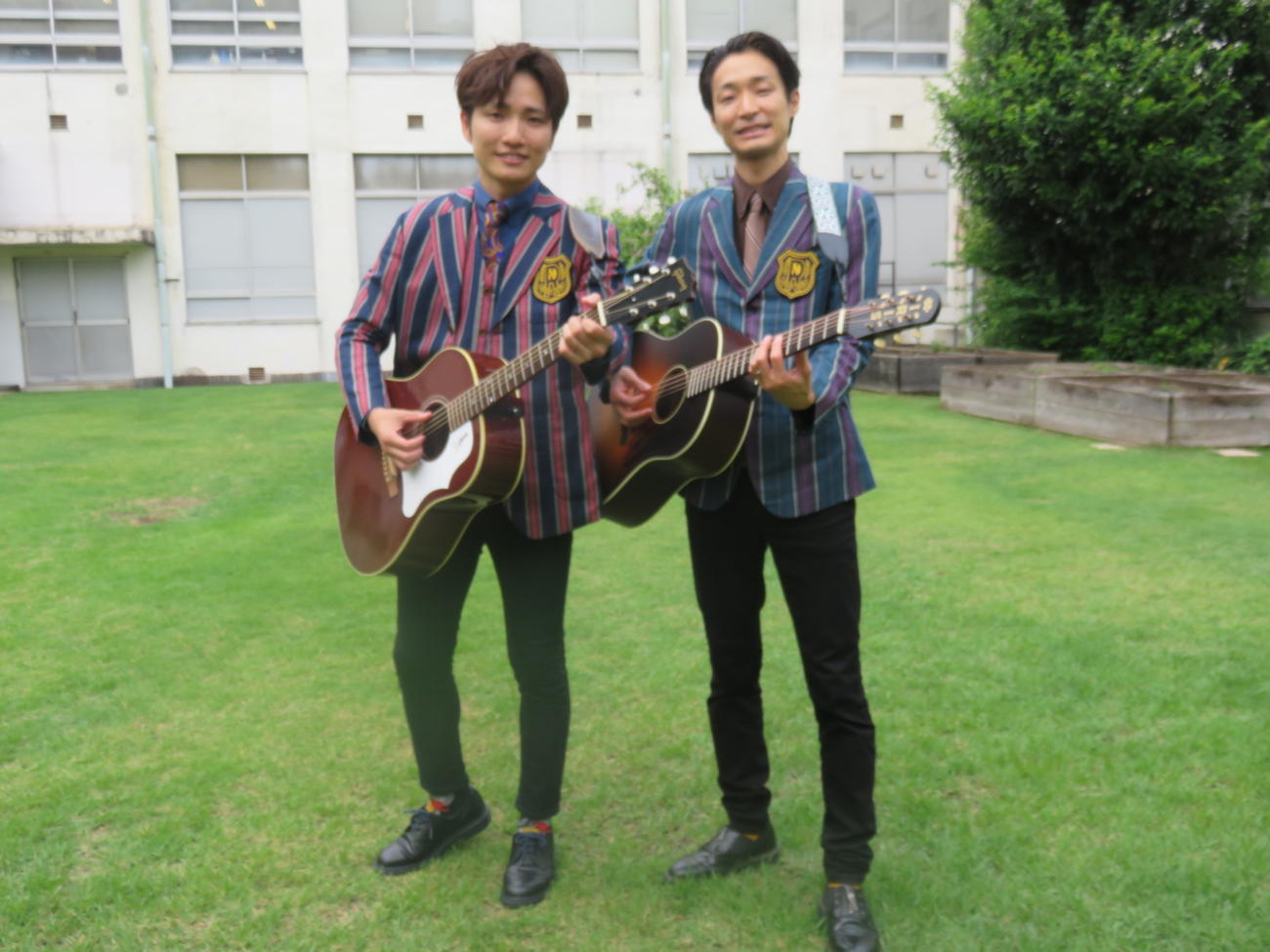 ラニーノーズの洲崎貴郁（左）と山田健人