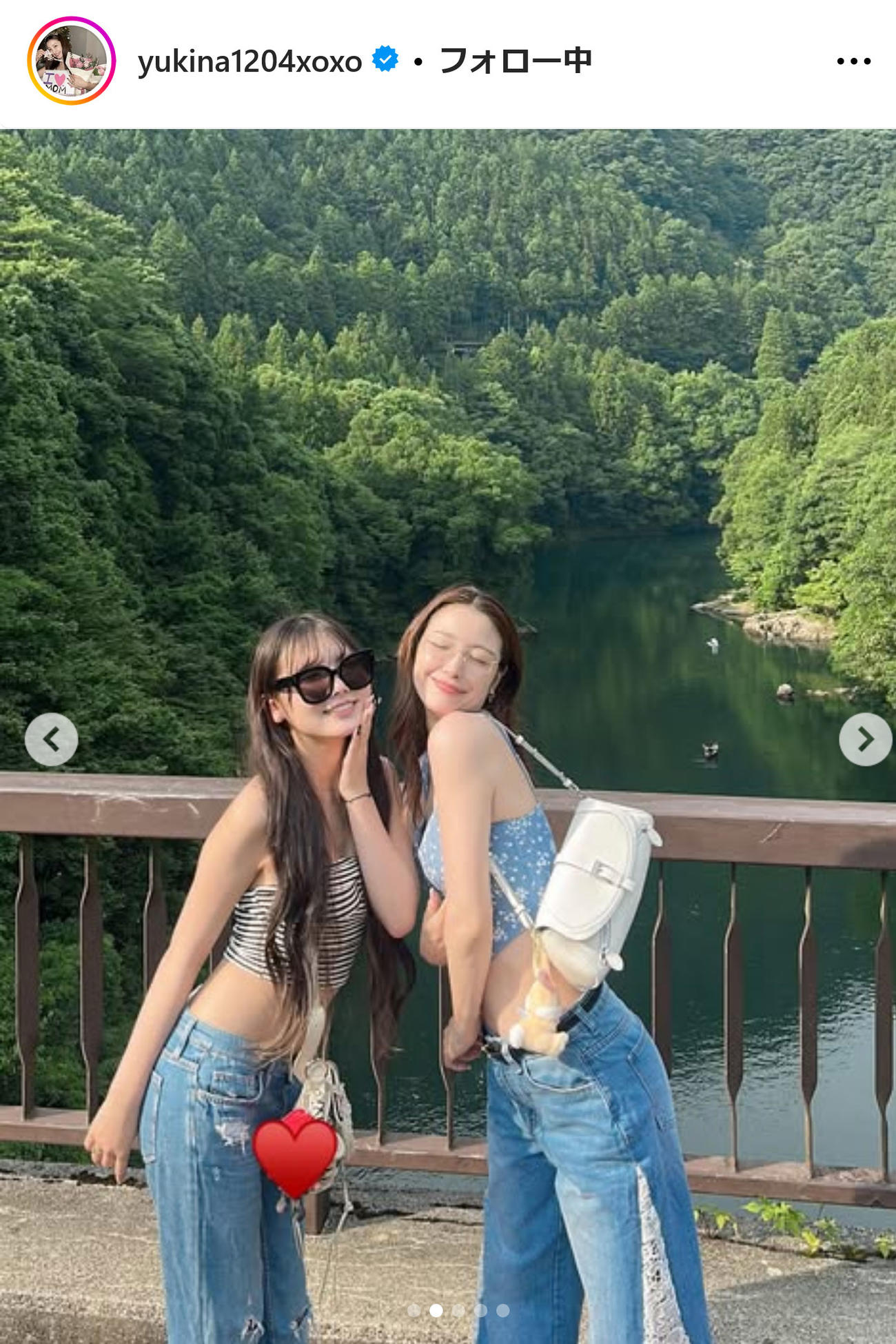 木下優樹菜インスタグラムから