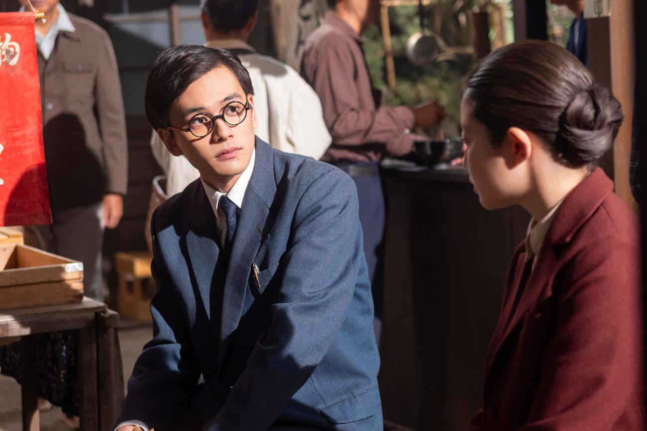 NHK連続テレビ小説「あんぱん」の1場面（C）NHK
