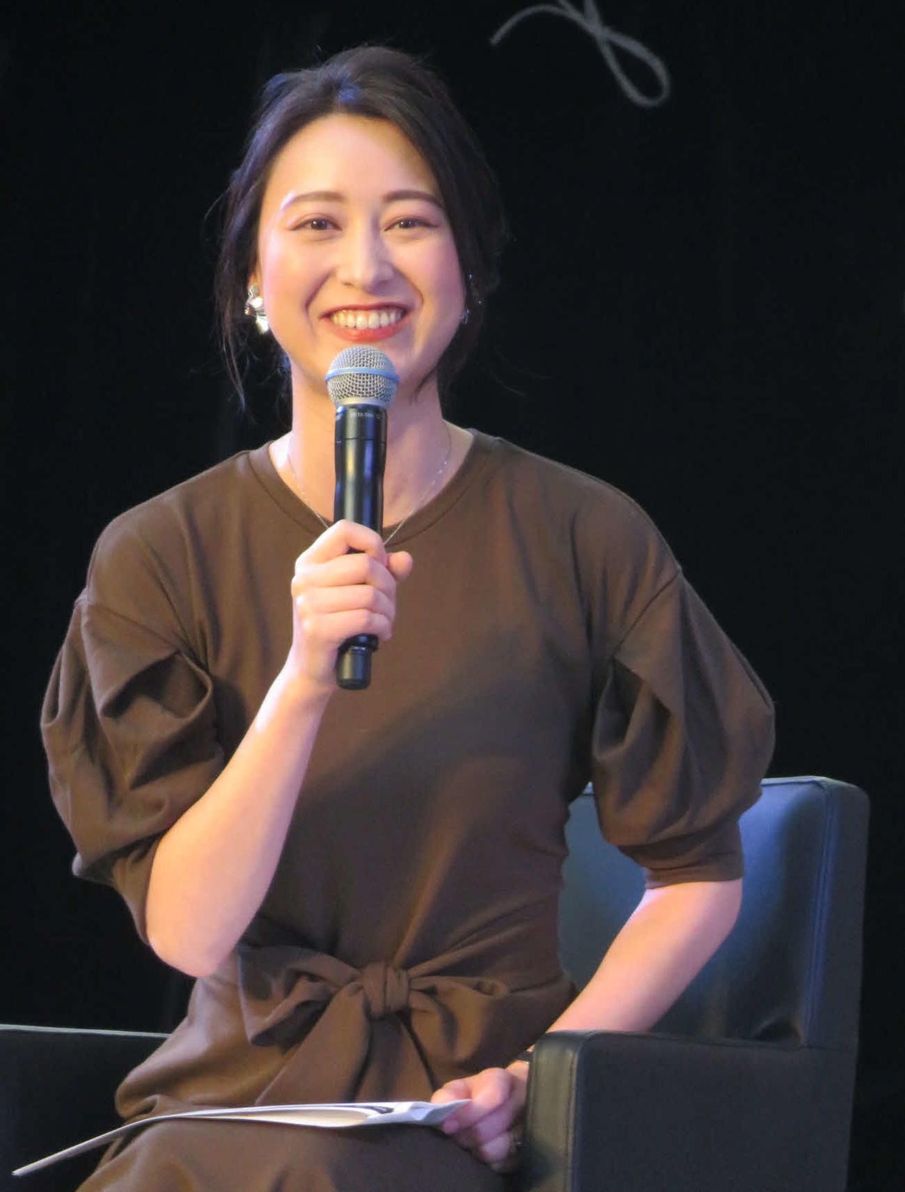 小川彩佳アナウンサー（2019年9月撮影）