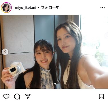 池谷実悠さんのインスタグラムから