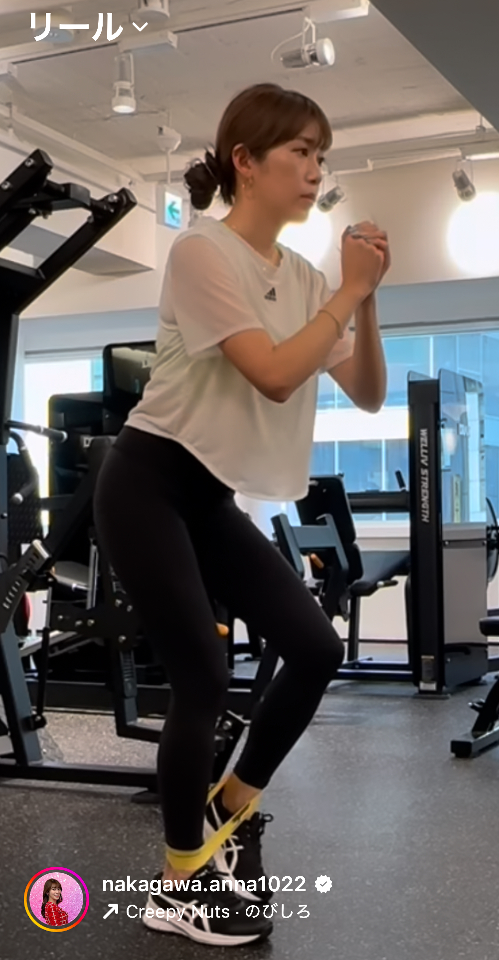 中川安奈のインスタグラムから