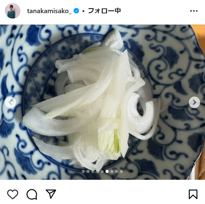 田中美佐子のインスタグラムから