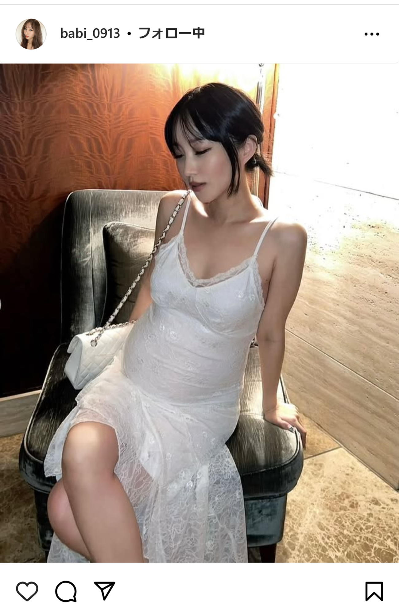 BABIのインスタグラムから