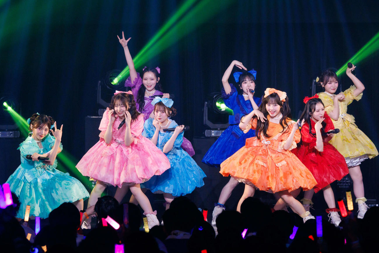 「CUTIE STREET単独LIVE　－03 STREET－」でパフォーマンスするCUTIE STREET（C）ヨシモリユウナ