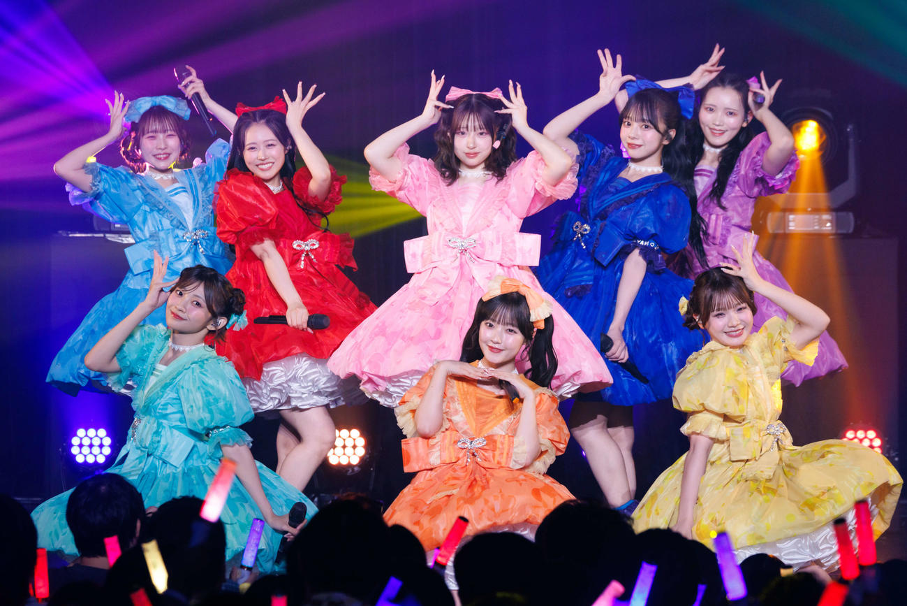「CUTIE STREET単独LIVE　－03 STREET－」でパフォーマンスするCUTIE STREET（C）ヨシモリユウナ