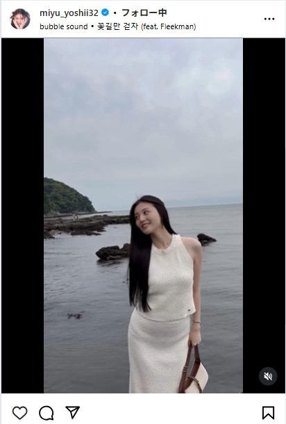 吉井美優のインスタグラムから