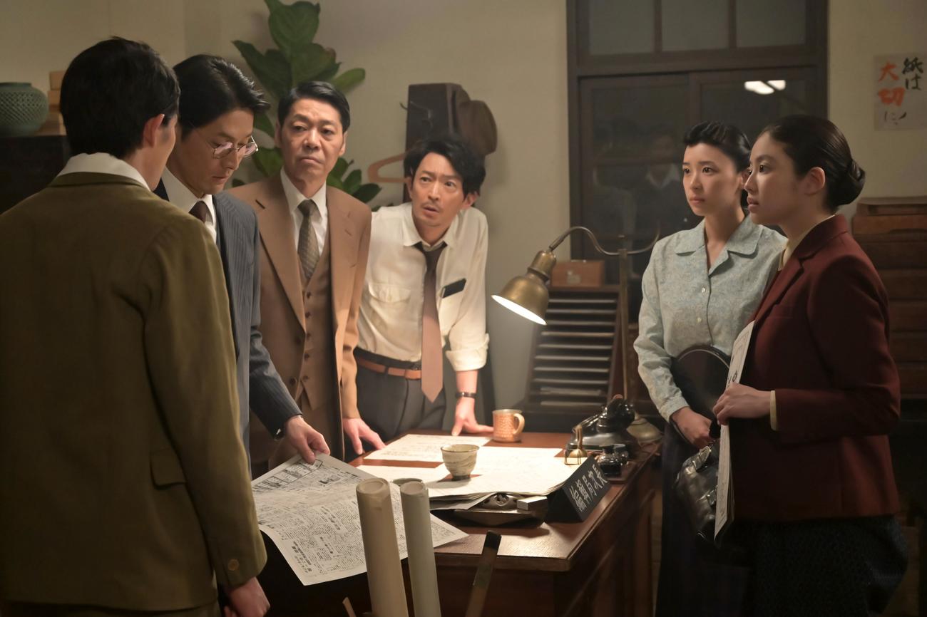 NHK連続テレビ小説「あんぱん」の1場面（C）NHK
