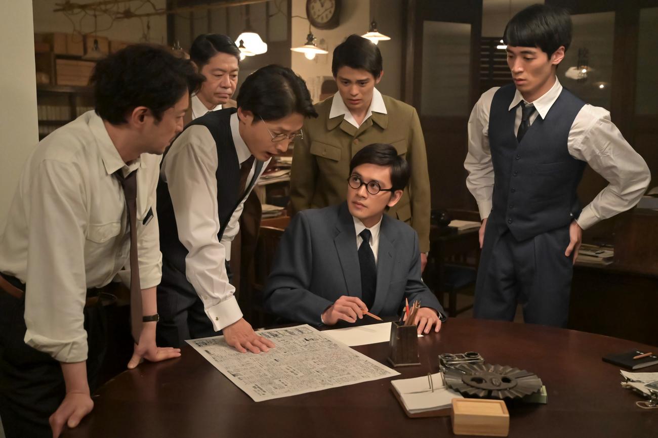 NHK連続テレビ小説「あんぱん」の1場面（C）NHK