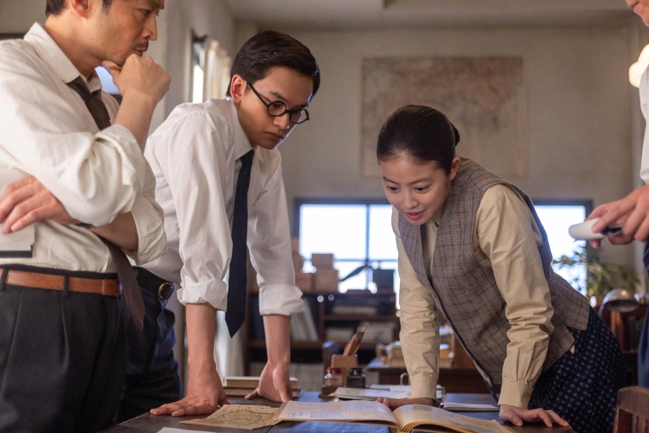 NHK連続テレビ小説「あんぱん」の1場面（C）NHK