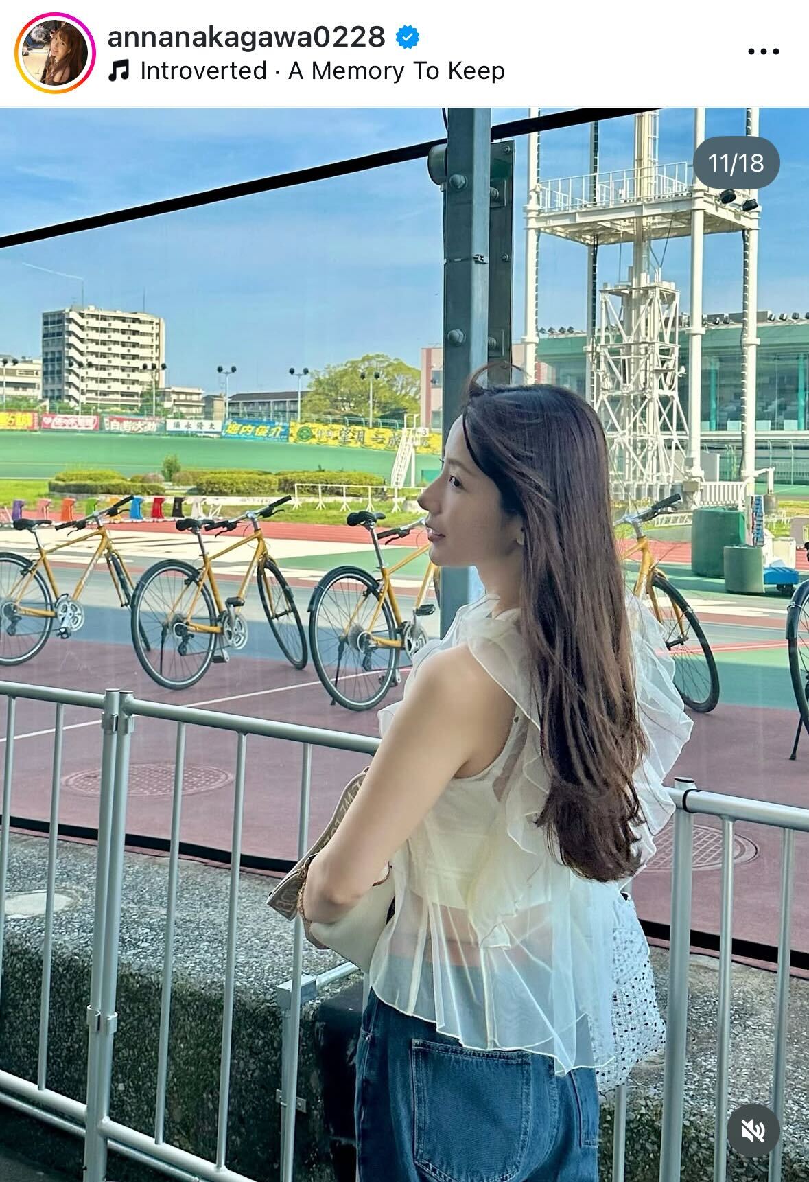中川杏奈のインスタグラムから