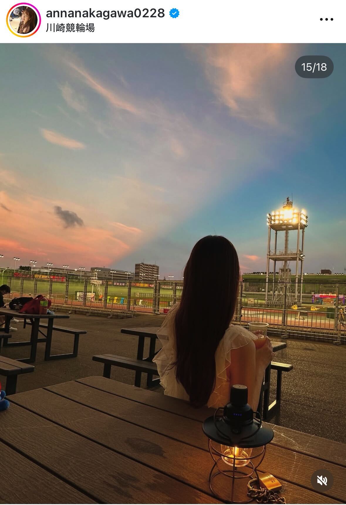 中川杏奈のインスタグラムから
