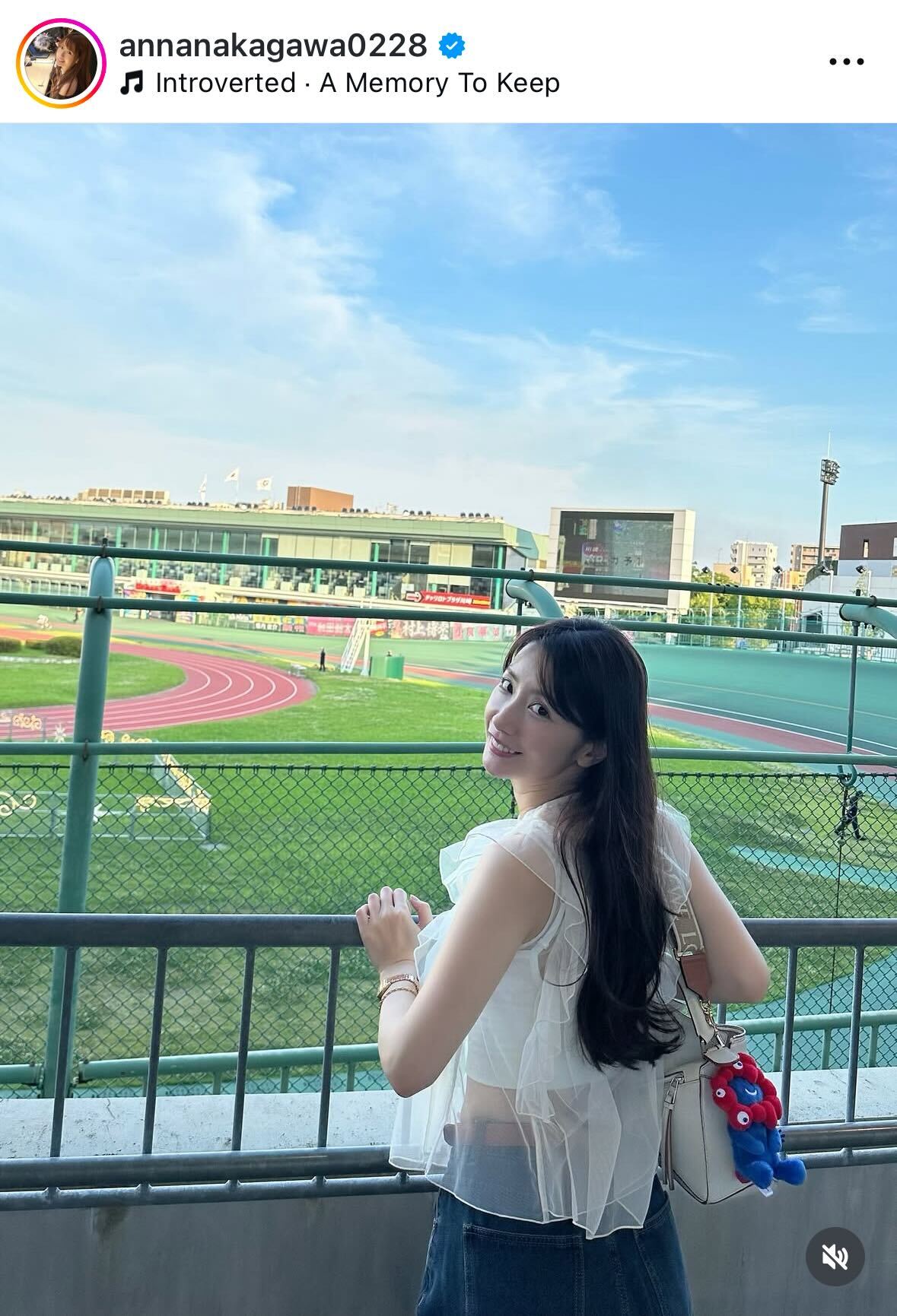 中川杏奈のインスタグラムから