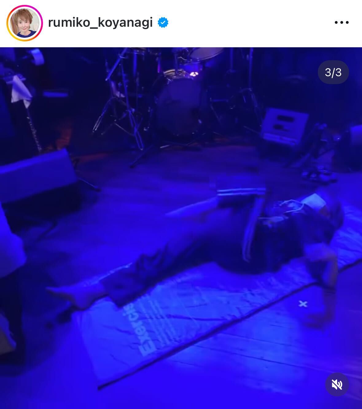 小柳ルミ子のインスタグラムから