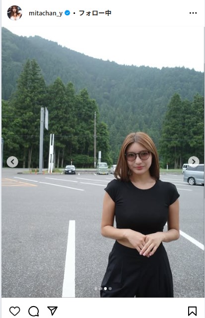 三田悠貴のインスタグラムから